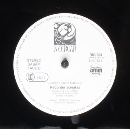 Ricercar RIC031 - Recorder Sonatas - Image 6