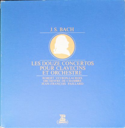Erato STU 70445/46/47/48 - Les Douze Concertos Pour Clavecins Et