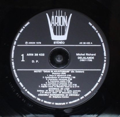 ARION ARN 38432 - Deux motets: "Deus in adjutorium" (Psaume LXIX - Image 4