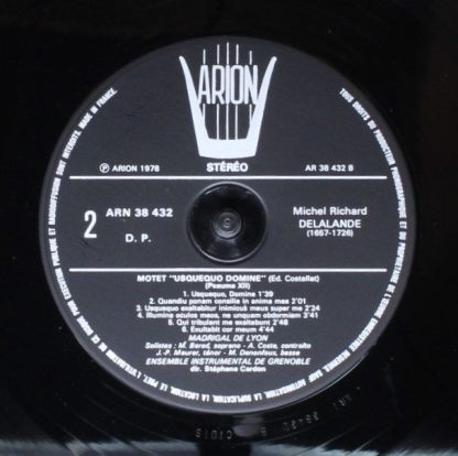 ARION ARN 38432 - Deux motets: "Deus in adjutorium" (Psaume LXIX - Image 5