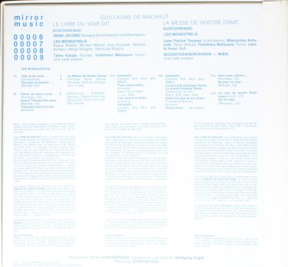 Deutsche Harmonia Mundi 16 9572 3 - Officium Hebdomadae Sanctae - Image 6