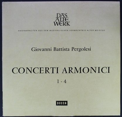 DECCA SAWD 9933-B - Concerti Armonici Nos 1-4