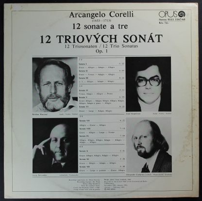 Opus 9111 1167 68 - 12 Trio Sonatas Op. 1 - Image 2