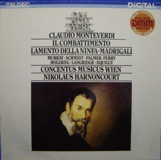 TELDEC 6.43054 - Il Combattimento • Lamento Della Ninfa • Madrig