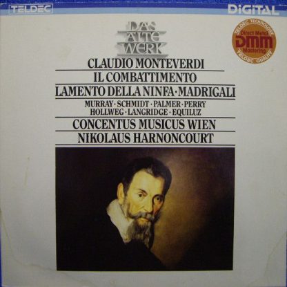 TELDEC 6.43054 - Il Combattimento • Lamento Della Ninfa • Madrig