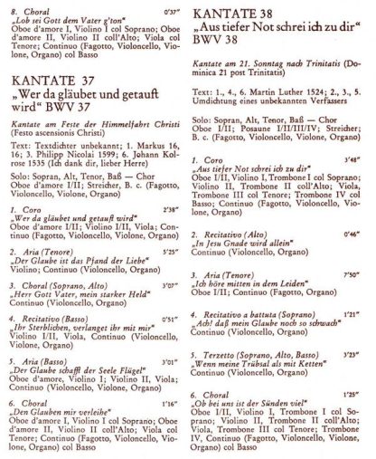 Telefunken SKW 10/1-2 - Kantatenwerk · Complete Cantatas | BWV 3 - Image 4