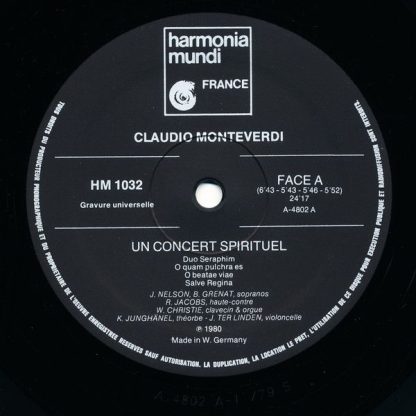 harmonia mundi France HM 1032/33 - Un Concert Spirituel - Image 3