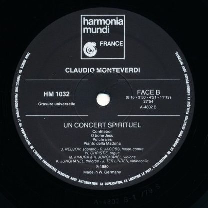 harmonia mundi France HM 1032/33 - Un Concert Spirituel - Image 4