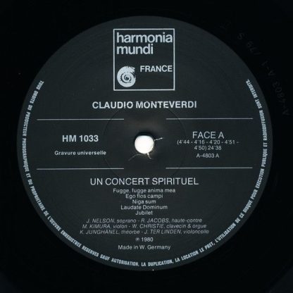 harmonia mundi France HM 1032/33 - Un Concert Spirituel - Image 5