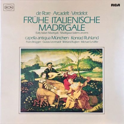 RCA Red Seal RL 30354 - Frühe Italienische Madrigale = Early Ita