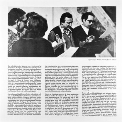 RCA Red Seal RL 30354 - Frühe Italienische Madrigale = Early Ita - Image 10
