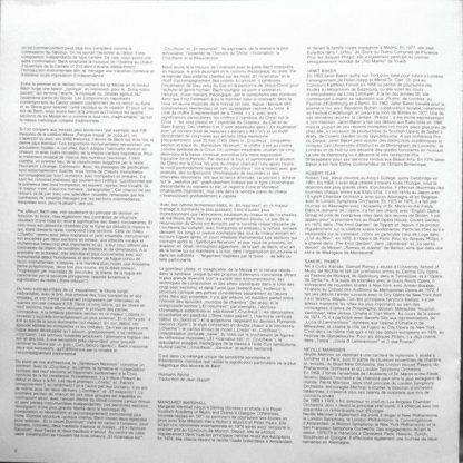 Philips 6769 002 - Messe H-Moll = Mass In B Minor = Messe En Si - Image 16