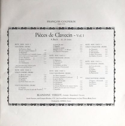 Das Alte Werk 6.35411 FK - Pièces de clavecin Vol. 1 - Image 5