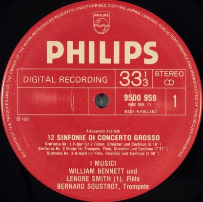 Philips 6769 066 - 12 Sinfonie Di Concerto Grosso - Image 3