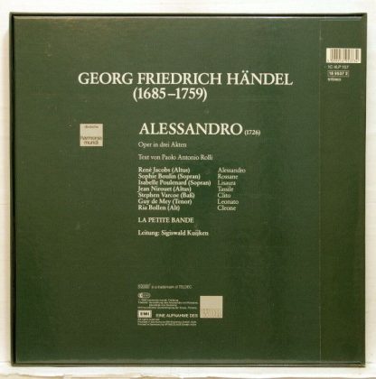 Deutsche Harmonia Mundi 1C 157 16 9537 3 - Alessandro - Image 2