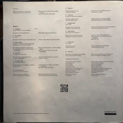 DECCA 6.35449 FA - Vespro Della Beata Vergine - Image 5