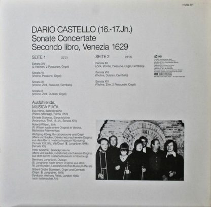 Harmonie Der Welt HMW 531 - Sonate Concertate, Secondo Libro, Ve - Image 2