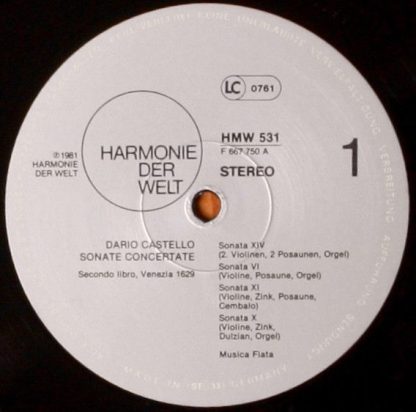 Harmonie Der Welt HMW 531 - Sonate Concertate, Secondo Libro, Ve - Image 4