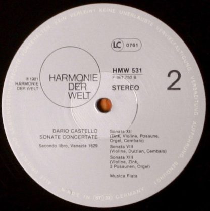Harmonie Der Welt HMW 531 - Sonate Concertate, Secondo Libro, Ve - Image 5