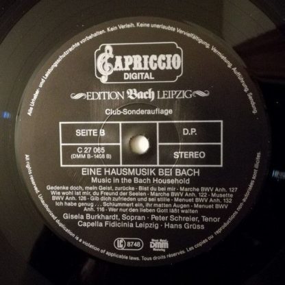 Capriccio C 27 065 - Eine Hausmusik Bei Bach. Music In The Bach - Image 7