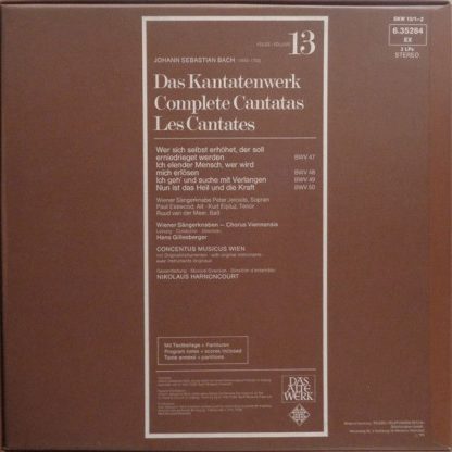 Telefunken 6.35284 - Das Kantatenwerk (Complete Cantatas) | BWV - Image 2