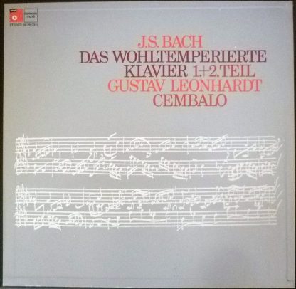 BASF 59 29173-1 - Das Wohltemperierte Klavier, 1.+2. Teil