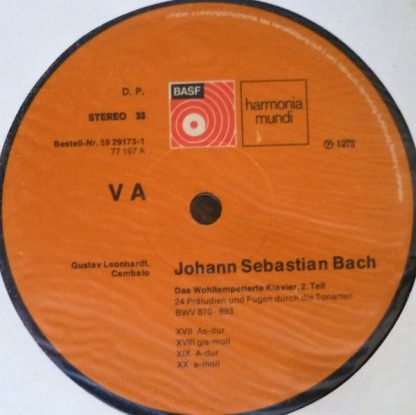 BASF 59 29173-1 - Das Wohltemperierte Klavier, 1.+2. Teil - Image 12