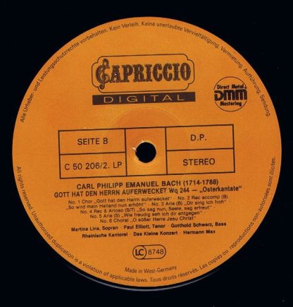 Capriccio C 50 206/1-2 - Die Auferstehung Und Himmelfahrt Jesu W - Image 9
