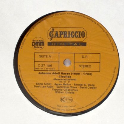 Capriccio C 27 193/96 - Cleofide (Opera In 3 Acts) - Image 4
