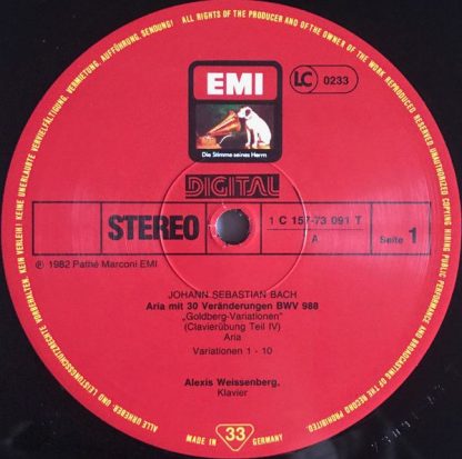 His Master's Voice 1C 157-73091/92T - Goldberg-Variationen - Image 6