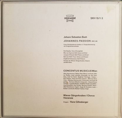 Telefunken SKH 19 / 1-3 - Johannes Passion (Erste Schallplattenp - Image 2