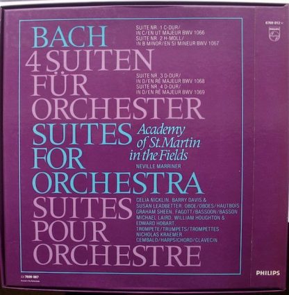 Philips 6769 012 - 4 Suites For Orchestra - Image 7