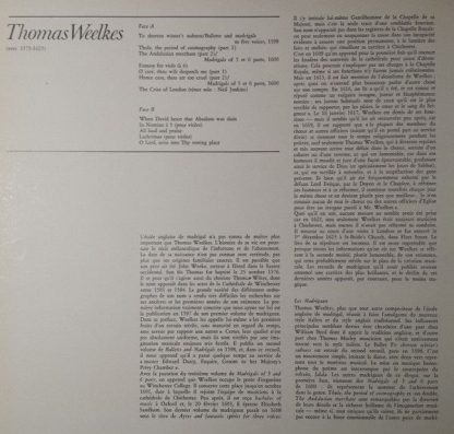 harmonia mundi France HMD 224 - Les Cris De Londres - Image 3