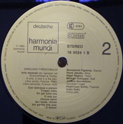 Deutsche Harmonia Mundi 1C 065 16 9524 1 - Arie Musicali - Image 6