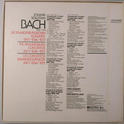 His Master's Voice 1C 157-43 282/83 T - Die Brandenburgischen Ko - Image 2