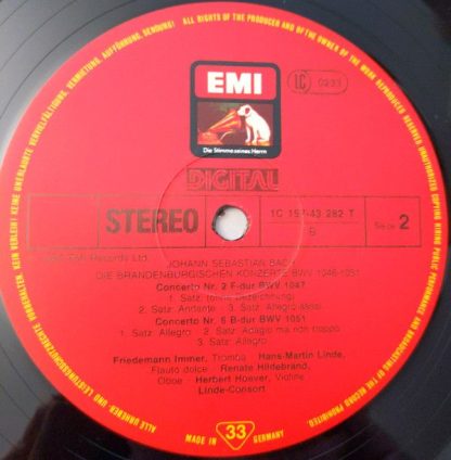 His Master's Voice 1C 157-43 282/83 T - Die Brandenburgischen Ko - Image 5