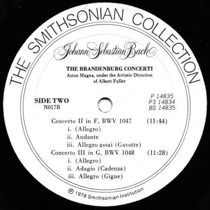 Smithsonian Collection N3016 / P3-14834 - The Six Brandenburg Co - Image 3