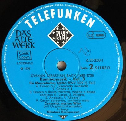 Telefunken 6.35350 EX - Kammermusik (Chamber Music · Musique De - Image 4