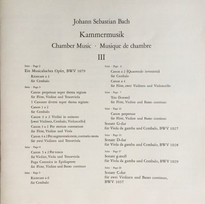 Telefunken 6.35350 EX - Kammermusik (Chamber Music · Musique De - Image 8