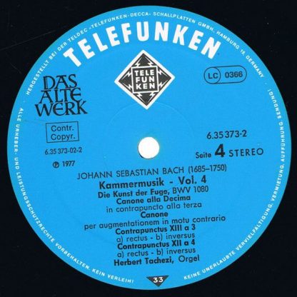 Telefunken 6.35 373 - Kammermusik (Chamber Music · Musique De Ch - Image 4