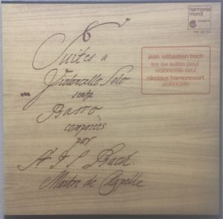 harmonia mundi France HM 381-83 - Les Suites Pour Violoncelle