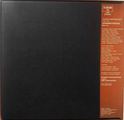 DECCA 6.35299 - Johannes-Passion - Image 3