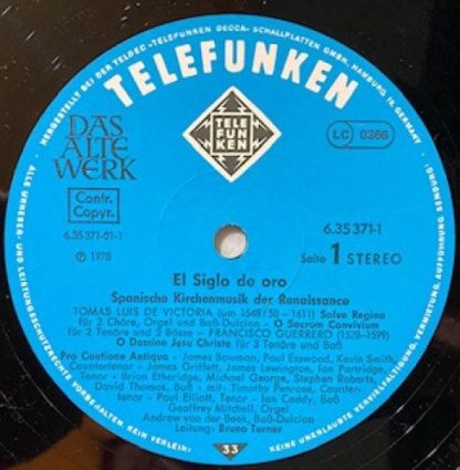 Telefunken 6.35371 FK - El Siglo De Oro - Image 4