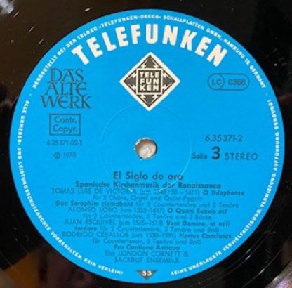 Telefunken 6.35371 FK - El Siglo De Oro - Image 6