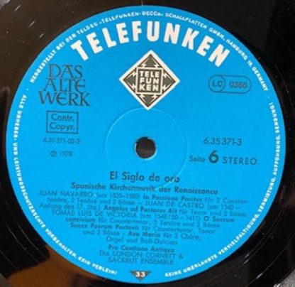 Telefunken 6.35371 FK - El Siglo De Oro - Image 9