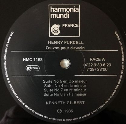 harmonia mundi France HMC 1158 - Suites pour clavecin - Image 3
