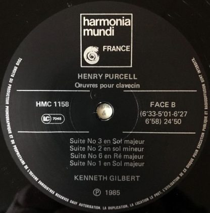 harmonia mundi France HMC 1158 - Suites pour clavecin - Image 4