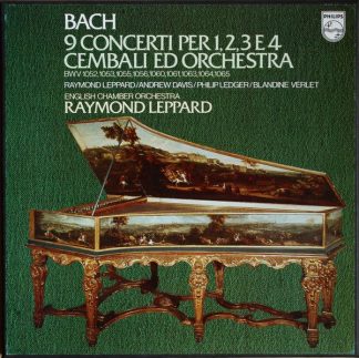 Philips 6747 194 - 9 Concerti Per 1,2,3 E 4 Cembali Ed Orchestra