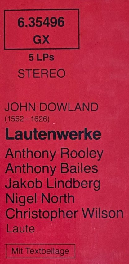 DECCA 6.35496 GX - Lautenwerke - Image 3
