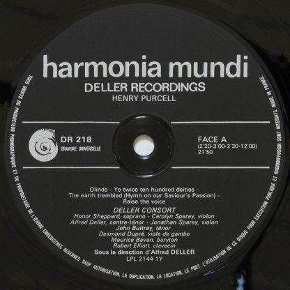 harmonia mundi France HM 218 - Musique De Scene / Airs D'Operas - Image 5